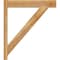 Ekena Millwork Traditional Block Rough Sawn Outlooker, Western Red Cedar, 6"W x 30"D x 34"H OUT06X30X34TRA05RWR - alternate 2
